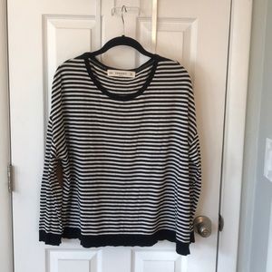 Striped Knit Sweater